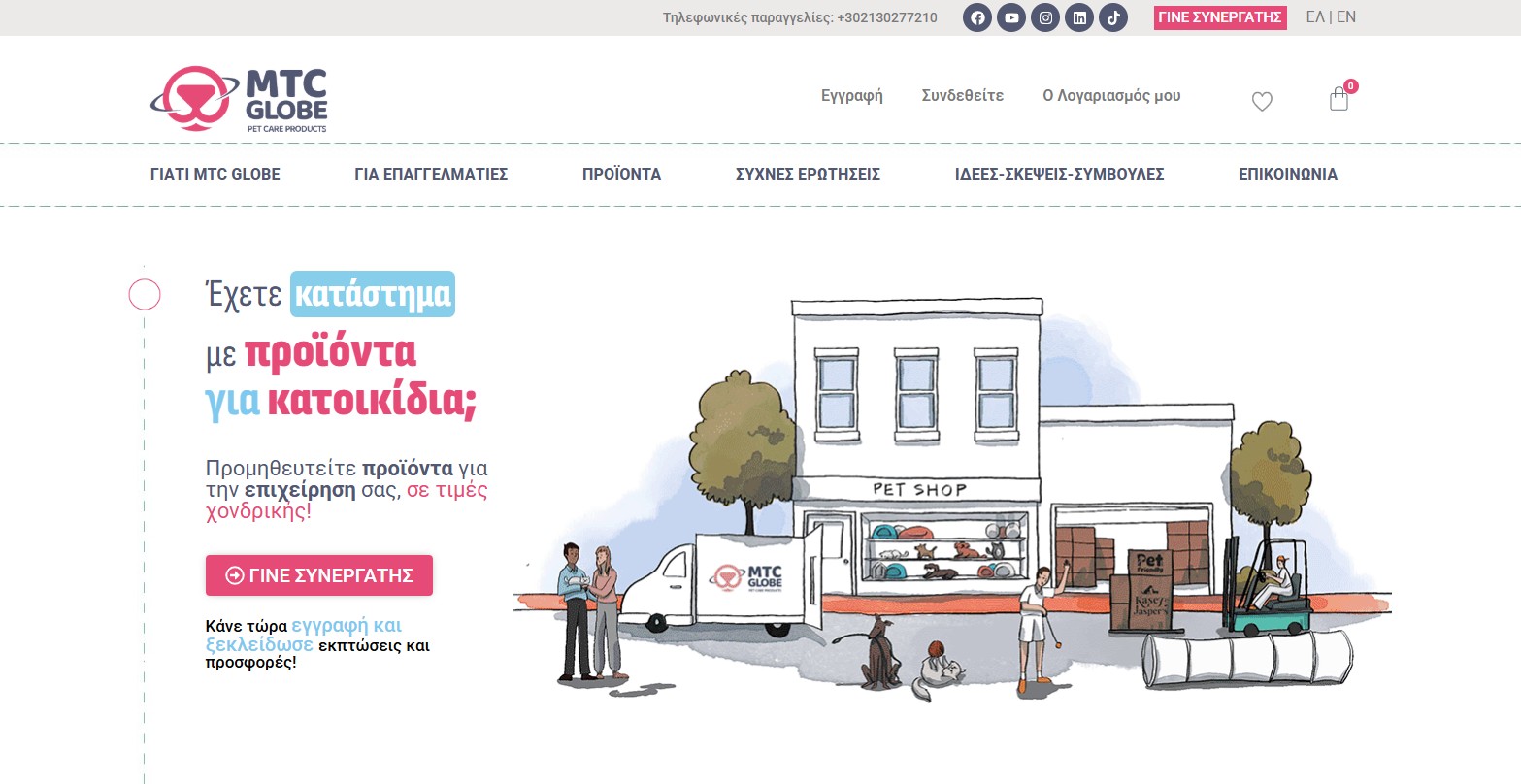 portfolio δημιουργια eshop