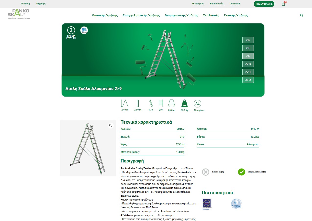 portfolio δημιουργια eshop