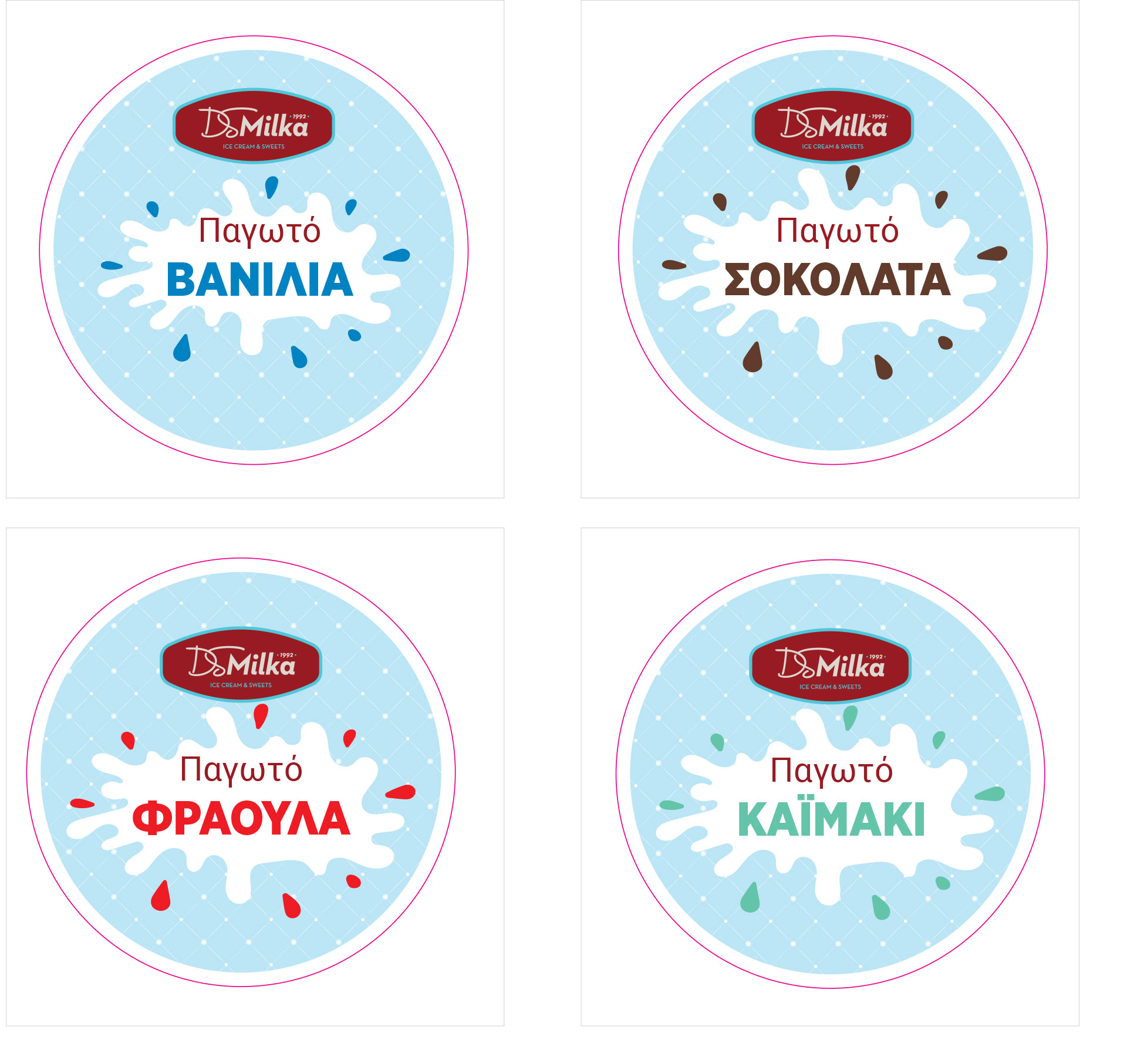 Σχεδιασμος ετικετας για καπακια