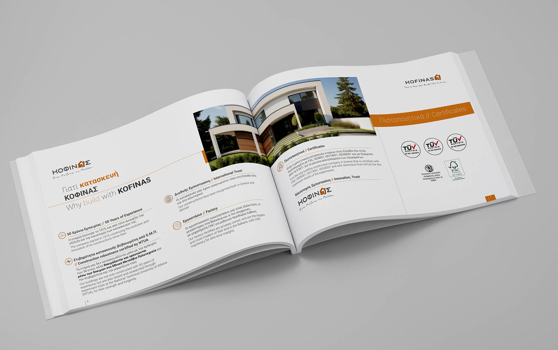 σχεδιασμος καταλόγου οριζοντια διαταξη