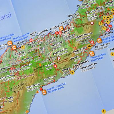 Χάρτης Ικαρίας